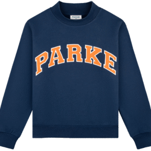Parke Back to School Varsity Denim Sweatshirt