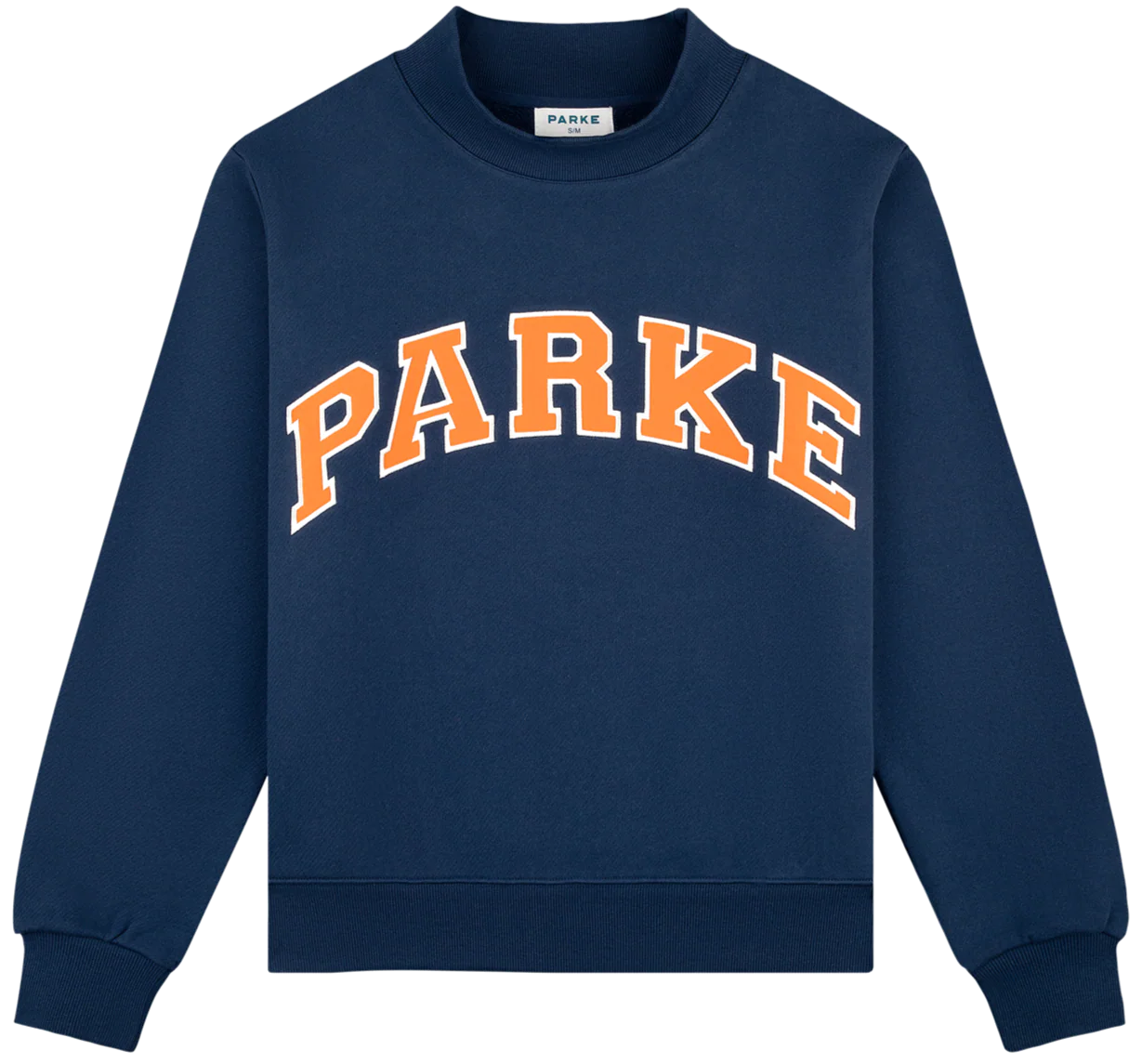 Parke Back to School Varsity Denim Sweatshirt