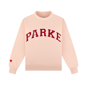 Valentine's Varsity Mockneck Peony