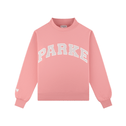 Valentine Varsity Mockneck Blush